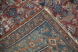 Antique Distressed Bibikabad Rug