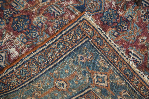 Antique Distressed Bibikabad Rug
