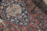Antique Distressed Bibikabad Rug