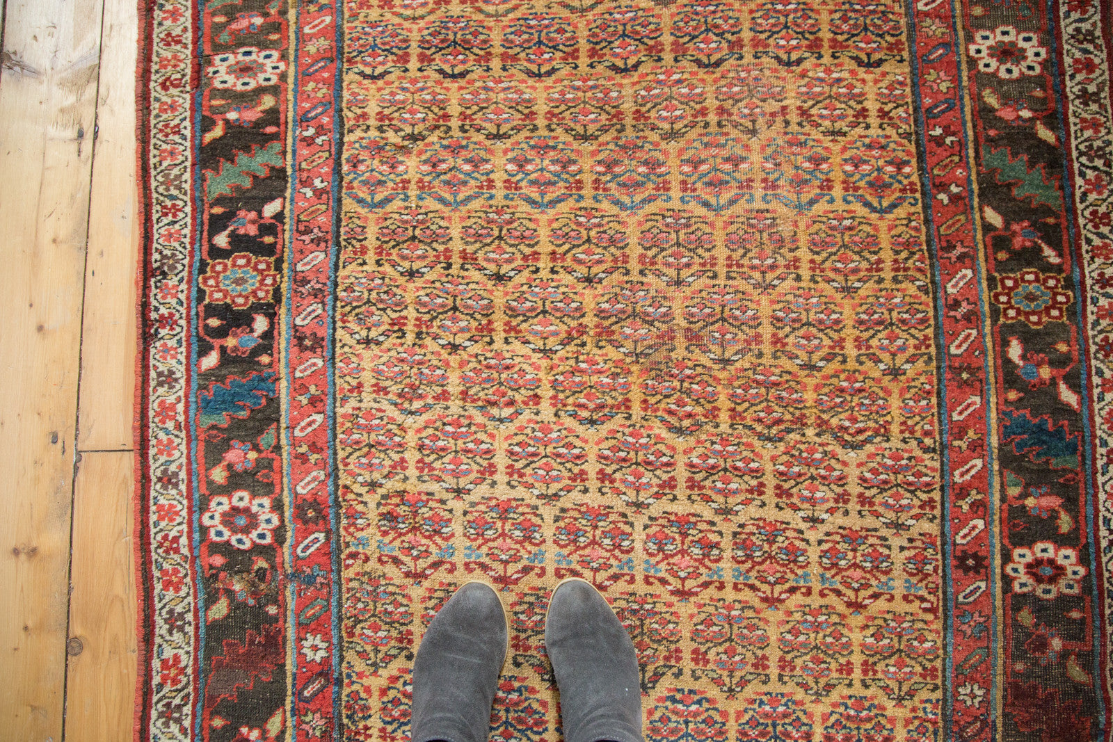 4.5x8.5 Antique Halvai Bijar Rug // ONH Item sm001108 Image 1