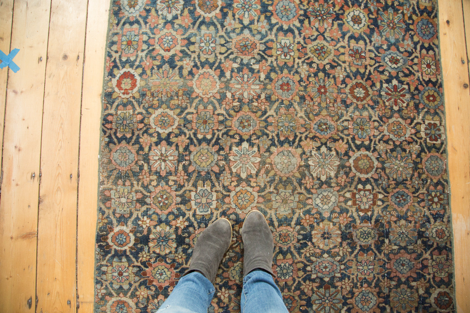 Vintage Veramin Fragment Rug Runner