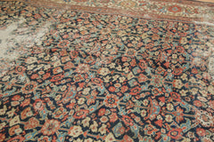 9x13 Antique Distressed Mahal Carpet // ONH Item sm001110 Image 3