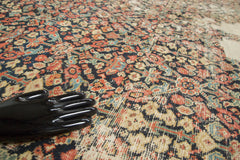 9x13 Antique Distressed Mahal Carpet // ONH Item sm001110 Image 6