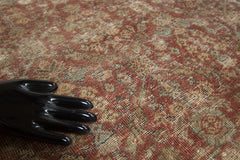 9x11.5 Antique Distressed Mahal Carpet // ONH Item sm001111 Image 8
