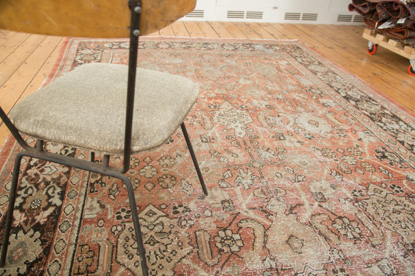 Distressed Vintage Mahal Carpet