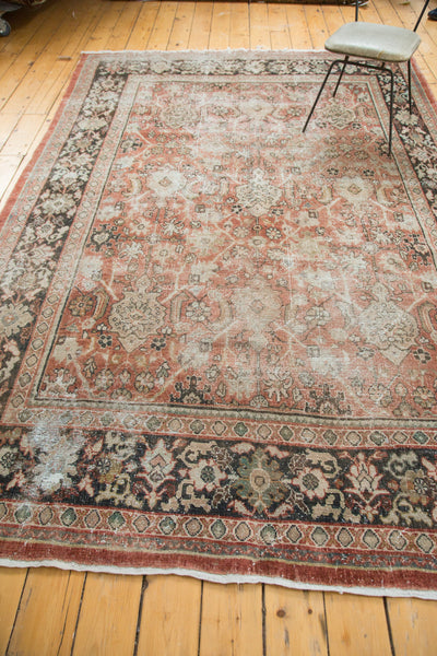 Distressed Vintage Mahal Carpet
