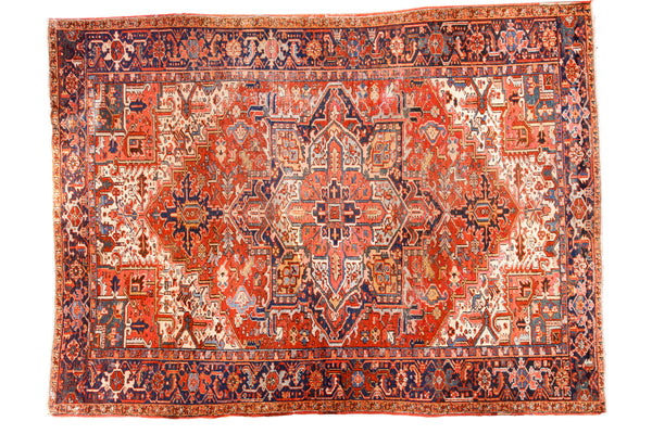 Vintage Heriz Carpet