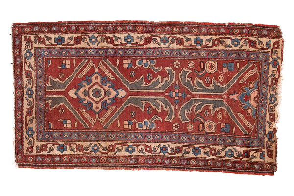 2.5x4 Vintage Turkish Rug // ONH Item sm001118