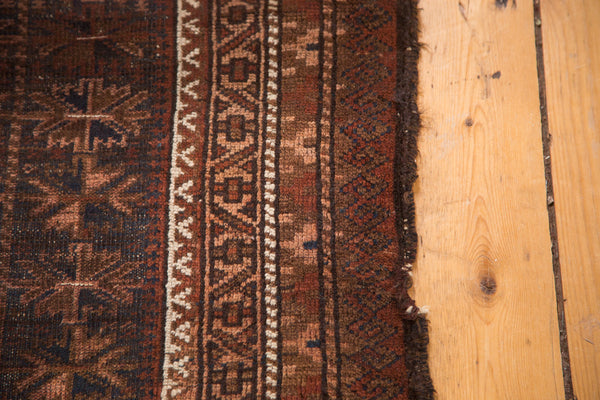 Vintage Belouch Square Rug