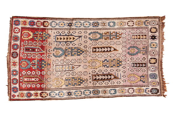 Antique Caucasian Rug