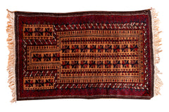 3x4 Vintage Belouch Rug // ONH Item sm001123
