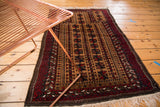 3x4 Vintage Belouch Rug // ONH Item sm001123 Image 2