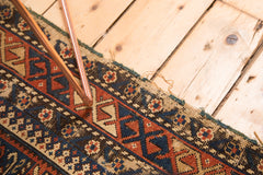 Vintage Shirvan Square Rug