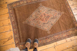 4x5 Antique Fine Senneh Square Rug // ONH Item sm001134 Image 1