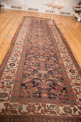 3.5x10.5 Antique Bijar Rug Runner // ONH Item sm001137 Image 5