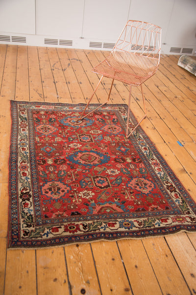 4x5.5 Antique Harshang Bijar Rug // ONH Item sm001138 Image 4