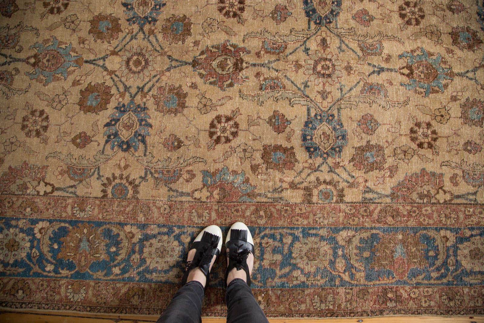 Vintage Tabriz Carpet