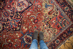 8.5x11 Vintage Heriz Carpet // ONH Item SM001154 Image 1