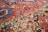 8.5x11 Vintage Heriz Carpet // ONH Item SM001154 Image 2