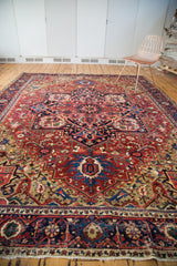 8.5x11 Vintage Heriz Carpet // ONH Item SM001154 Image 5