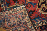 8.5x11 Vintage Heriz Carpet // ONH Item SM001154 Image 8