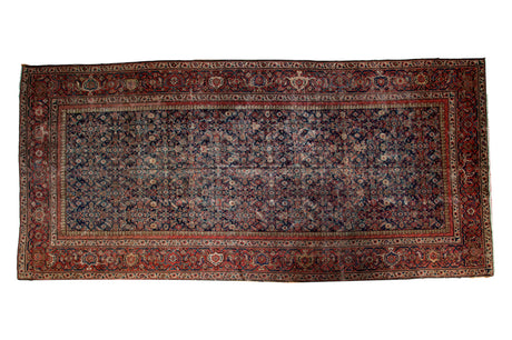 7'9" x 16'6" Antique Mahal Gallery Rug Runner / Item SM001155 image 1