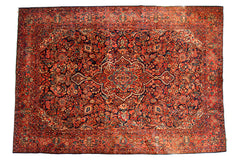Vintage Persian Sarouk Carpet