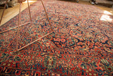 Vintage Persian Sarouk Carpet
