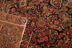 Vintage Persian Sarouk Carpet