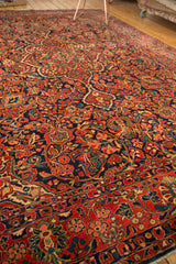 Vintage Persian Sarouk Carpet