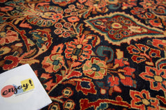 Vintage Persian Sarouk Carpet