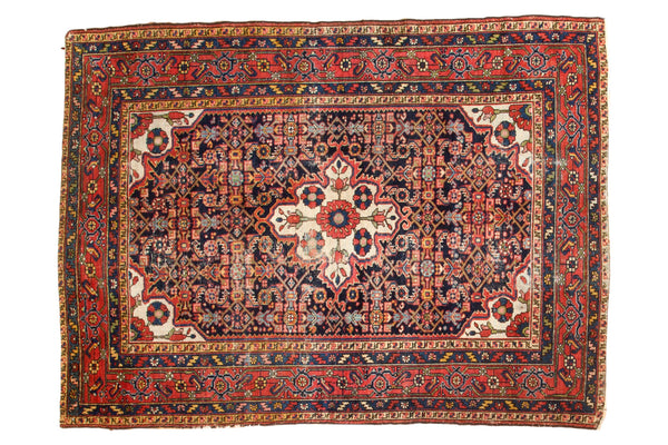 4.5x6.5 Vintage Dargezine Rug // ONH Item sm001173