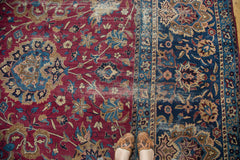 13.5x15 Antique Yezd Square Carpet // ONH Item sm001178 Image 2