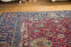 13.5x15 Antique Yezd Square Carpet // ONH Item sm001178 Image 8