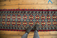  Vintage Afghan Rug Runner / Item sm001191 image 3