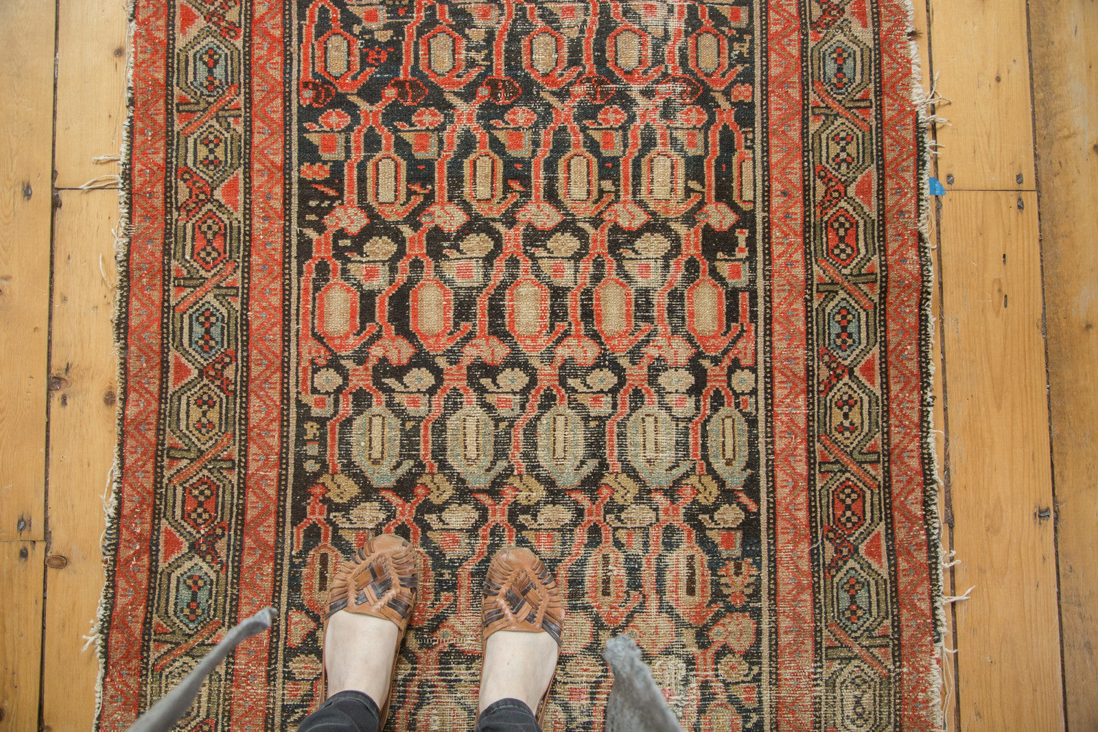 Vintage Malayer Rug Runner
