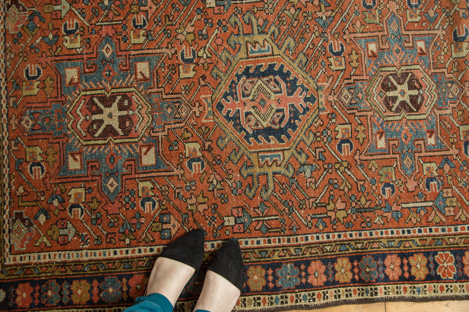 3.5x5 Vintage Karaja Rug // ONH Item SM001205 Image 1