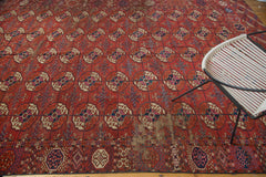 Distressed Antique Tekke Carpet