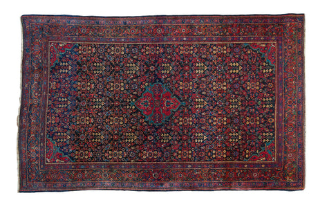 4x7 Vintage Sarouk Rug // ONH Item sm001225