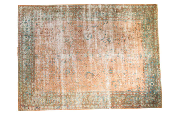 8.5x12 Distressed Sarouk Design Carpet // ONH Item sm001226