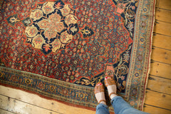 5x7 Antique Fine Halvaie Bijar Carpet // ONH Item sm001237 Image 1