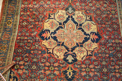 5x7 Antique Fine Halvaie Bijar Carpet // ONH Item sm001237 Image 2