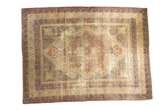 9x12 Distressed Antique Kerman Carpet // ONH Item sm001238