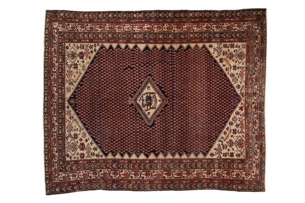 5.5x6.5 Vintage Mission Malayer Square Rug // ONH Item sm001245
