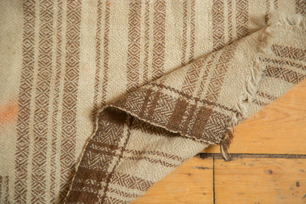 Vintage Kurdish Throw Rug