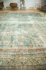 10x11 Antique Mahal Square Carpet // ONH Item sm001256 Image 5