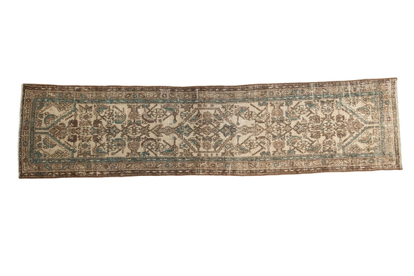 2x9.5 Vintage Hamadan Rug Runner // ONH Item sm001267
