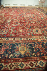  Antique Mahal Carpet / Item sm001283 image 16