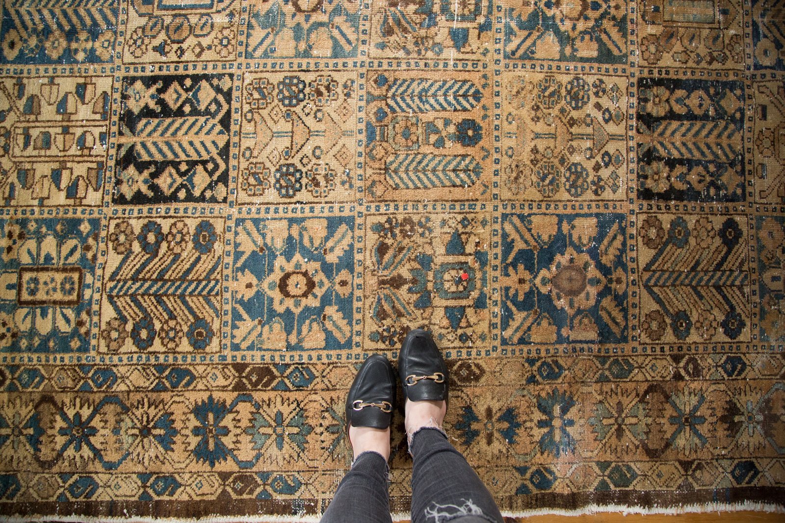 Vintage Bakhtiari Carpet