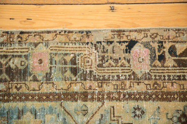 Vintage Distressed Hamadan Rug